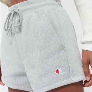 NWT champion grey reverse weave lounge shorts